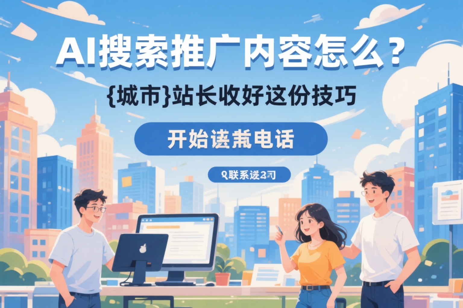 AI搜索推广内容怎么写？贵德站长收好这份技巧